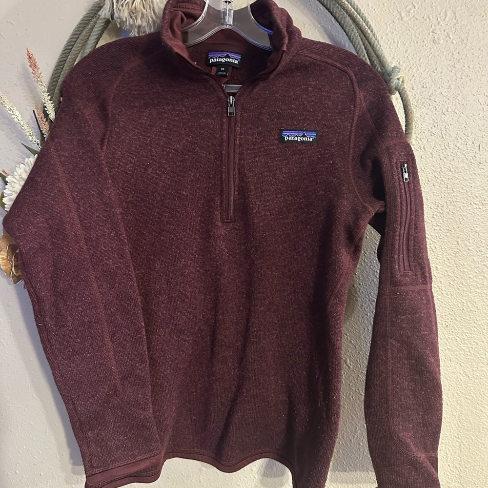 Patagonia Women’s Burgundy Sweater sz XS